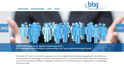 Desktop Screenshot of bbg-gruppe.de